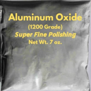 Bag of aluminum oxide super fine rock tumbler polish