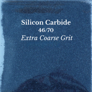 Bag of silicon carbide 46/70 coarse rock tumbling grit