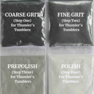 Grit and polish refill kit for Thumler’s rock tumblers